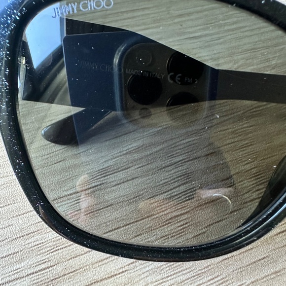 Women’s Jimmy Choo Sunglasses Black - Picture 3 of 9
